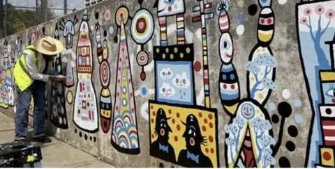 Atlanta public-art mural