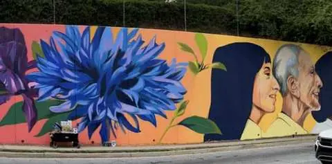 Atlanta public-art mural