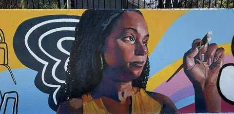 Atlanta public-art mural