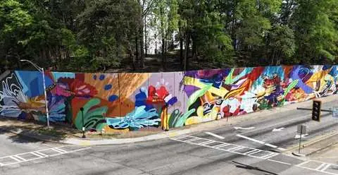 Atlanta public-art mural