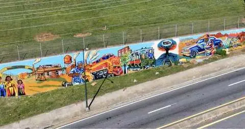 Atlanta public-art mural